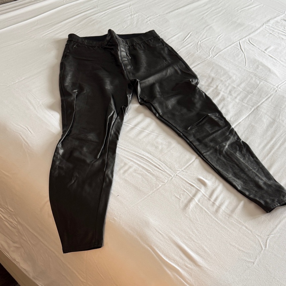 SPANX Jet Black Seamless Leggings